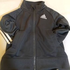 Baby size Adidas long sleeve jumpsuit top and bot